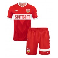 Camiseta Stuttgart Segunda Equipación Replica 2024-25 para niños mangas cortas (+ Pantalones cortos)